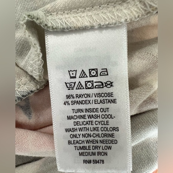 Rachel Zoe short sleeve multicolored floral a-line stretchy dress size small - Picture 7 of 7